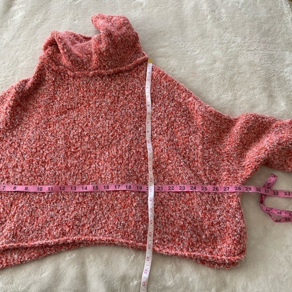 FREE People BFF Cowl Neck Boucle Sweater - Picture 9 of 9